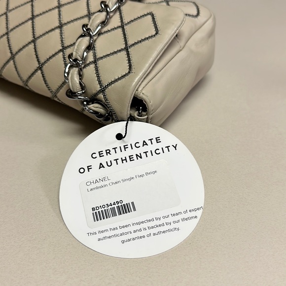 🔥🔥🔥Authentic Chanel Single Flap Leather Shoulder Bag - Picture 15 of 16